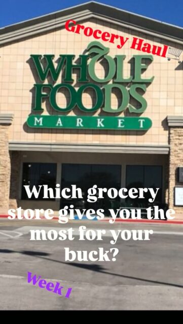 I’ve always wondered… where does the same grocery list actually cost the least?So I’m putting it to the test. 🛒 Every week, I’ll shop for nearly the exact same staples at a different grocery store—from fresh produce to toddler favorites to family dinners—and compare the final total.No extreme couponing. No unrealistic shopping lists. Just the foods my family actually buys every week.📍Week 1: Whole FoodsDo you think Whole Foods is as expensive as everyone says, or will another store surprise us? 🤔👇 Tell me:
• Which store should I shop next?
• Before you watch, guess the total! ***Total also includes chicken nuggets for $11.32Follow along as we find out which grocery store gives families the best value for everyday staples.