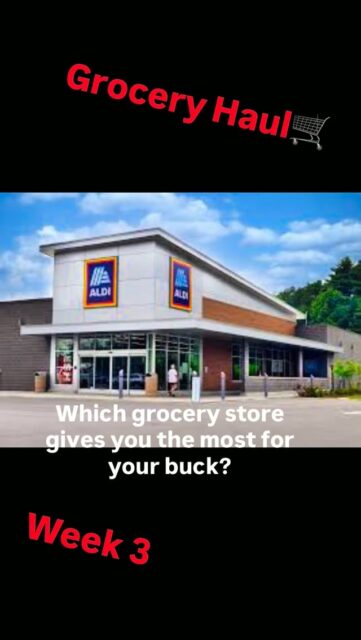 Week 3 of my grocery price comparison is in the books, and Aldi has officially taken the lead! 🛒🏆Using the same staple grocery list each week (or the closest equivalent I can find), here’s the current leaderboard:🥇 Aldi — $86.79
🥈 ShopRite — $107.67 (+$20.88)
🥉 Whole Foods — $146.31 (+$59.52)One thing that’s important to me is keeping these comparisons as fair as possible. If package sizes are different, I try to adjust the prices to match equivalent quantities so we’re comparing apples to apples.The biggest surprise this week? Every item from Aldi was cheaper than ShopRite. Sometimes by as little as a penny, others by several dollars.Which store should I put to the test next? 👀 Walmart, Target, Acme, Costco…or somewhere else? Let me know in the comments!#GroceryHaul #GroceryPrices #AldiFinds #ShopRite #wholefoods